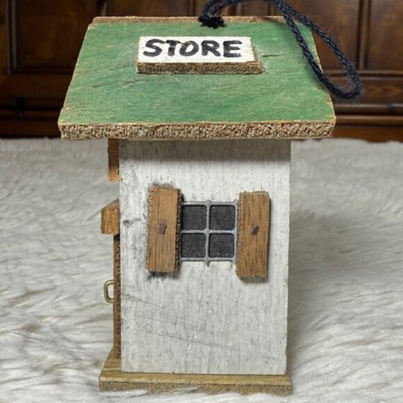 Vintage Coca-Cola Wood Country Store Ornament - Picture 3 of 10